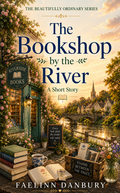 The Bookshop by the River – A Short Story by Faelinn Danbury, ebook cover